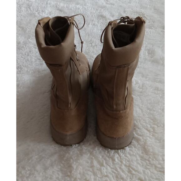 McRae Footwear Military Combat Boots Gore-Tex Vibram Tan Mens Size 13.5R